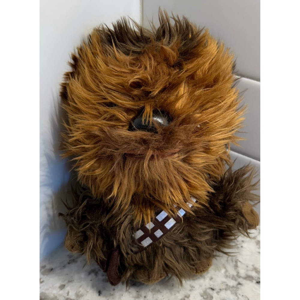 Star Wars Talking Plush w/ tag Original Movie Sounds Chewy Chewie Chewbacca 8"